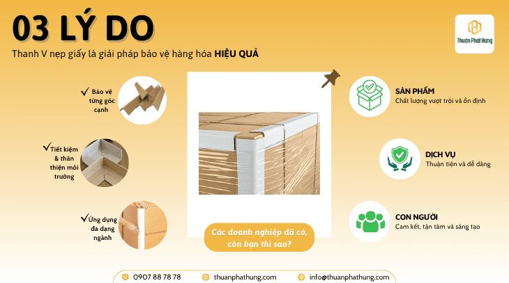 Thanh nẹp giấy V - Công dụng và quy cách lựa chọn