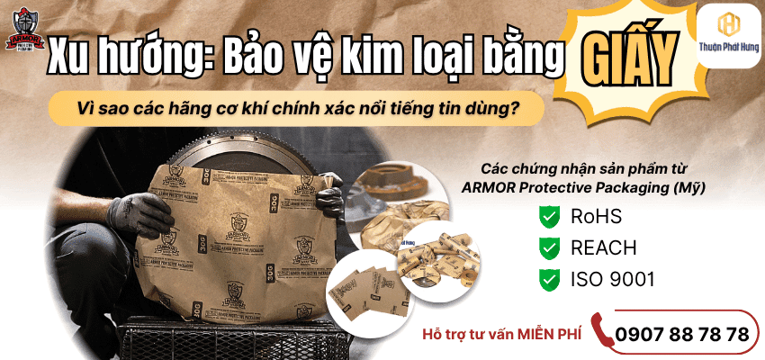 Thuận Phát Hưng - Nhà cung cấp Giấy Chống Rỉ VCI